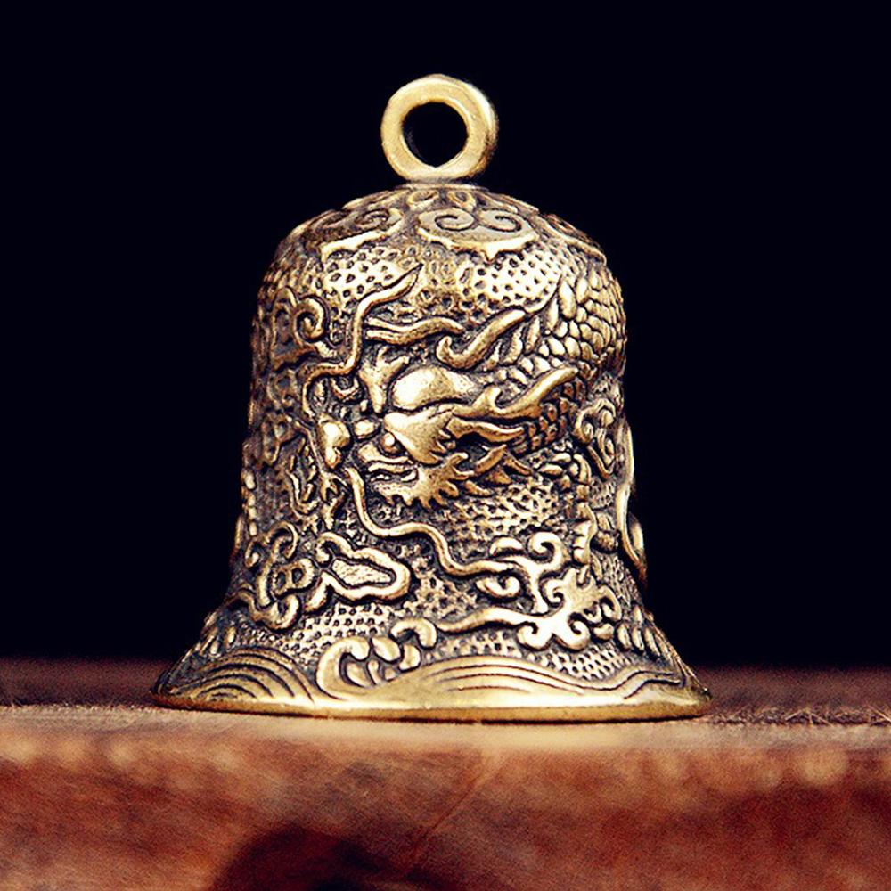 New Vintage Brass Bell Carved  - Vintage Collectible Bells のレビューと価格