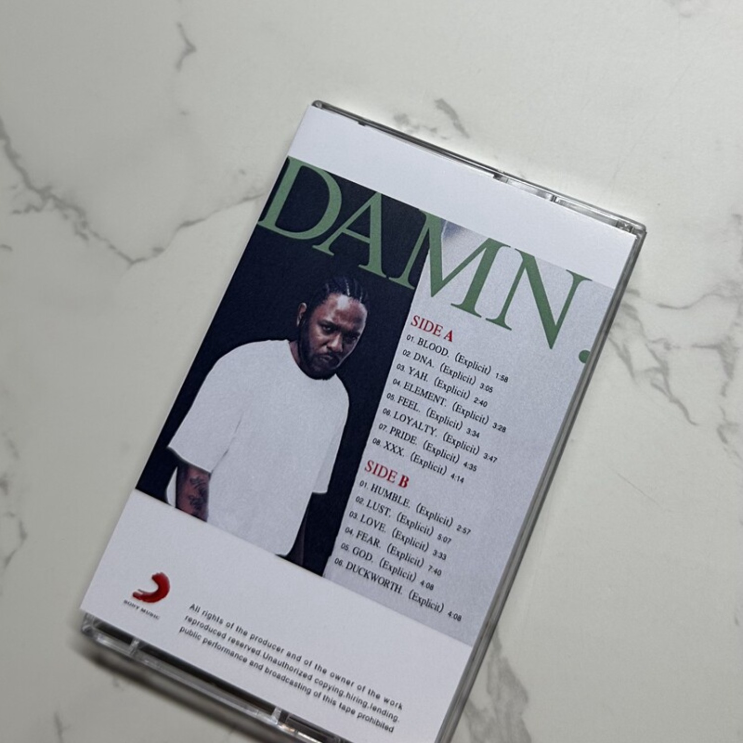 Kendrick Lamar DAMN. Conscious - Vintage And Collectible のレビューと価格