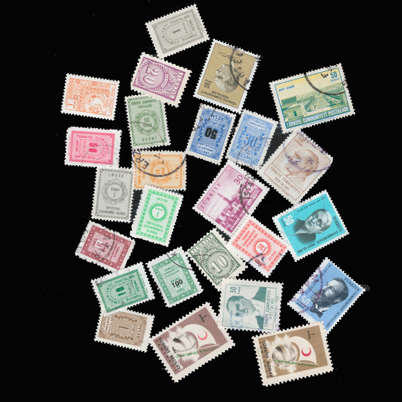 20 PCS/lot Old Turkey New and  - Collectible Vintage Postage Stamps のレビューと価格
