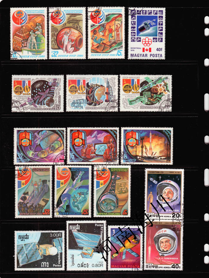 100 different Outer Space Stam - Collectible Vintage Postage Stamps のレビューと価格