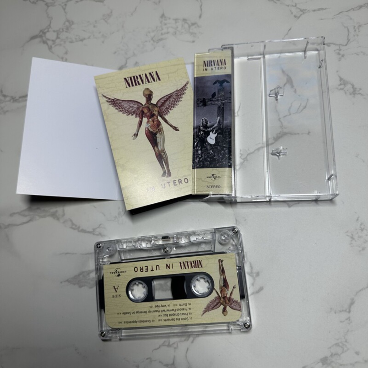 Nirvana in Utero Cassette Tape - Vintage And Collectible のレビューと価格