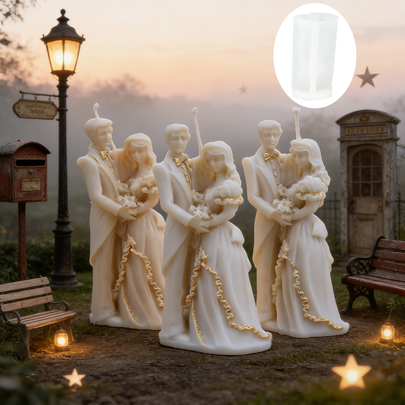 Bride and Groom Silicone Mold  - Vintage Toys Collection のレビューと価格