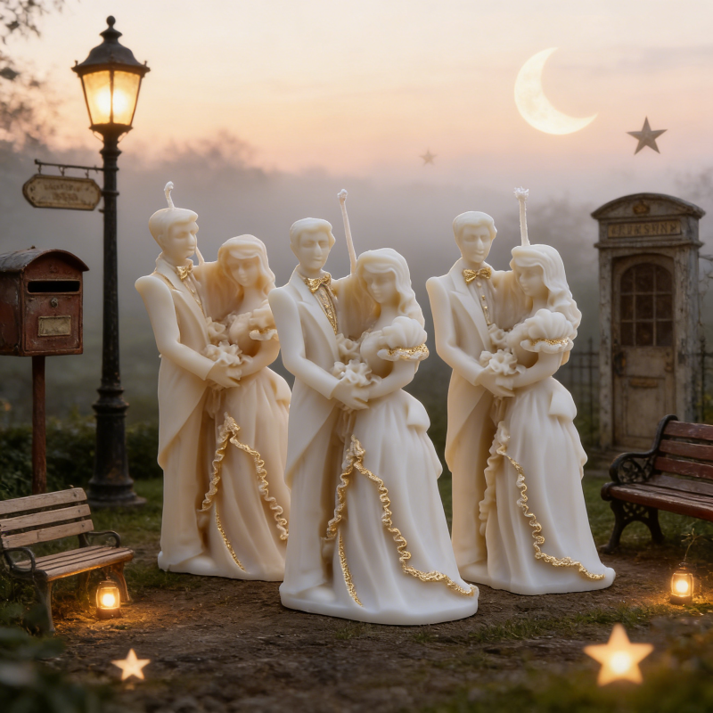 Bride and Groom Silicone Mold  - Vintage Toys Collection のレビューと価格