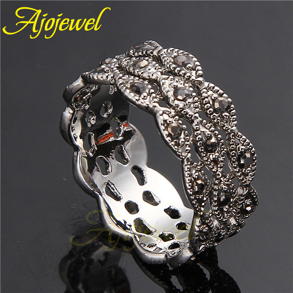 Ajojewel 3 Layer Rhinestone Ri - Vintage And Collectible Items のレビューと価格