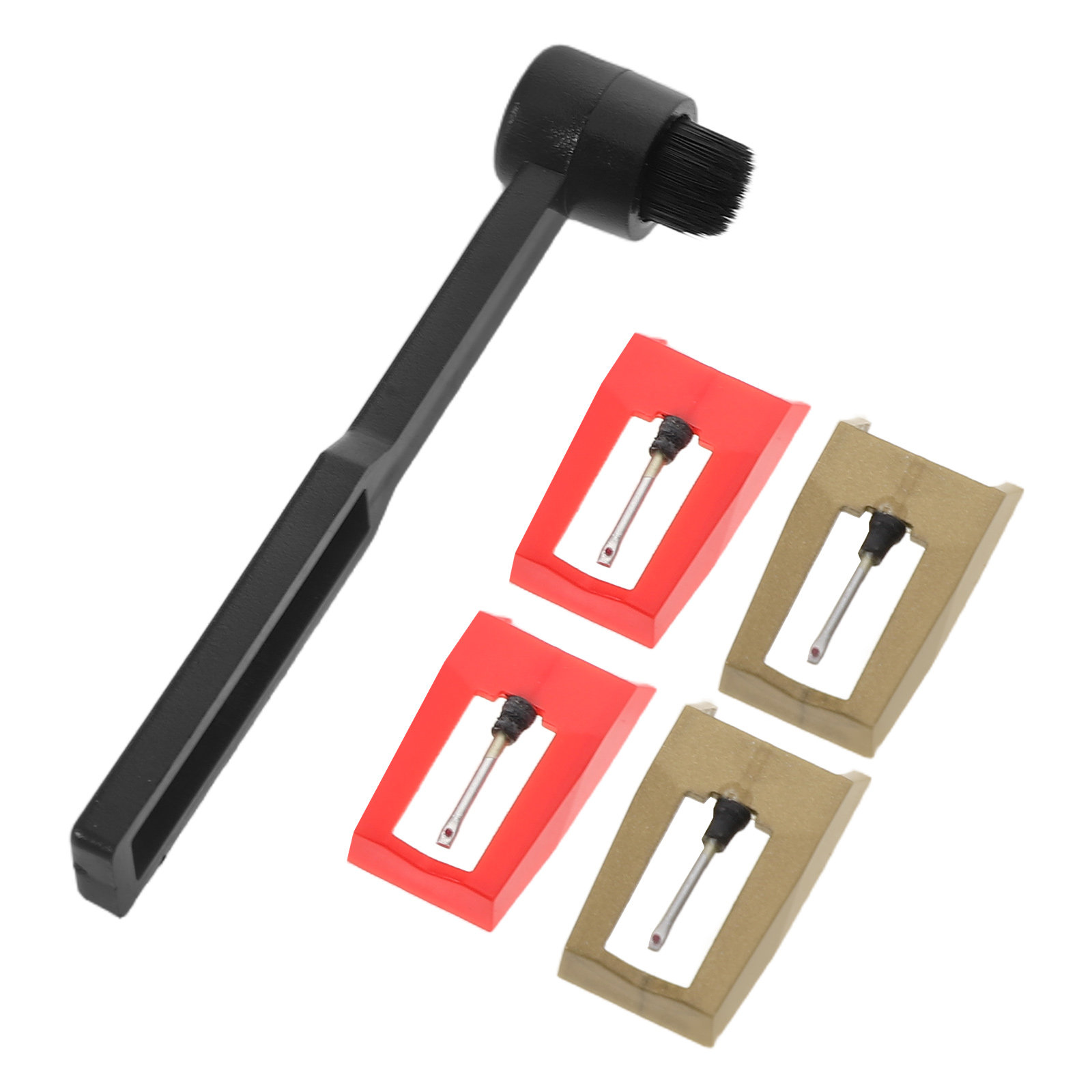 Stylus Set Cleaning Brush Phon - Record Player Needle のレビューと価格