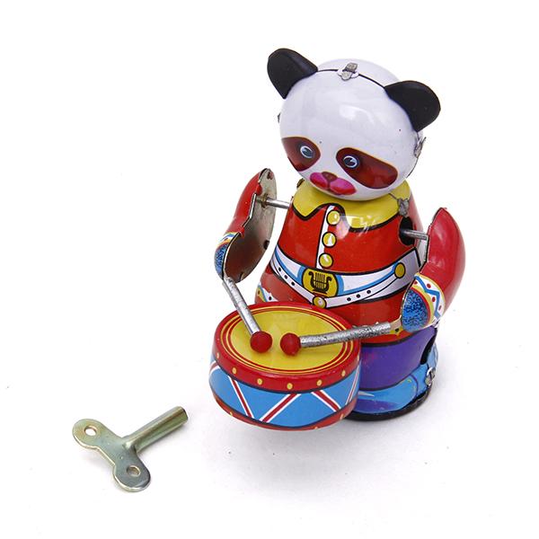 Wind Up Clockwork Panda Drumme - Vintage And Collectible Toys のレビューと価格