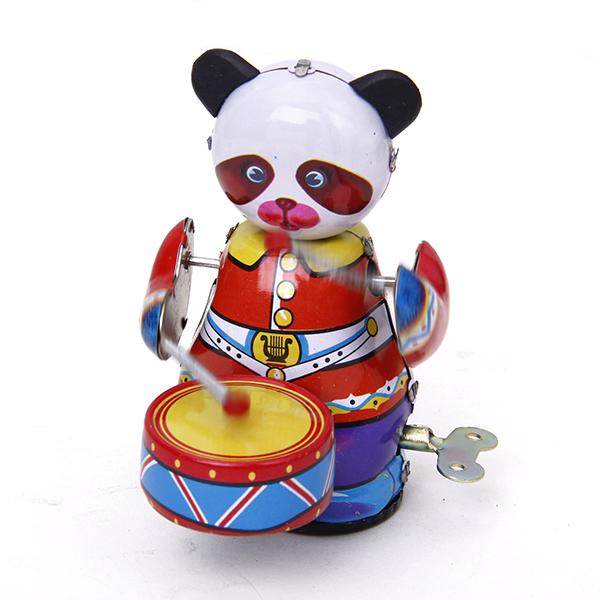 Wind Up Clockwork Panda Drumme - Vintage And Collectible Toys のレビューと価格
