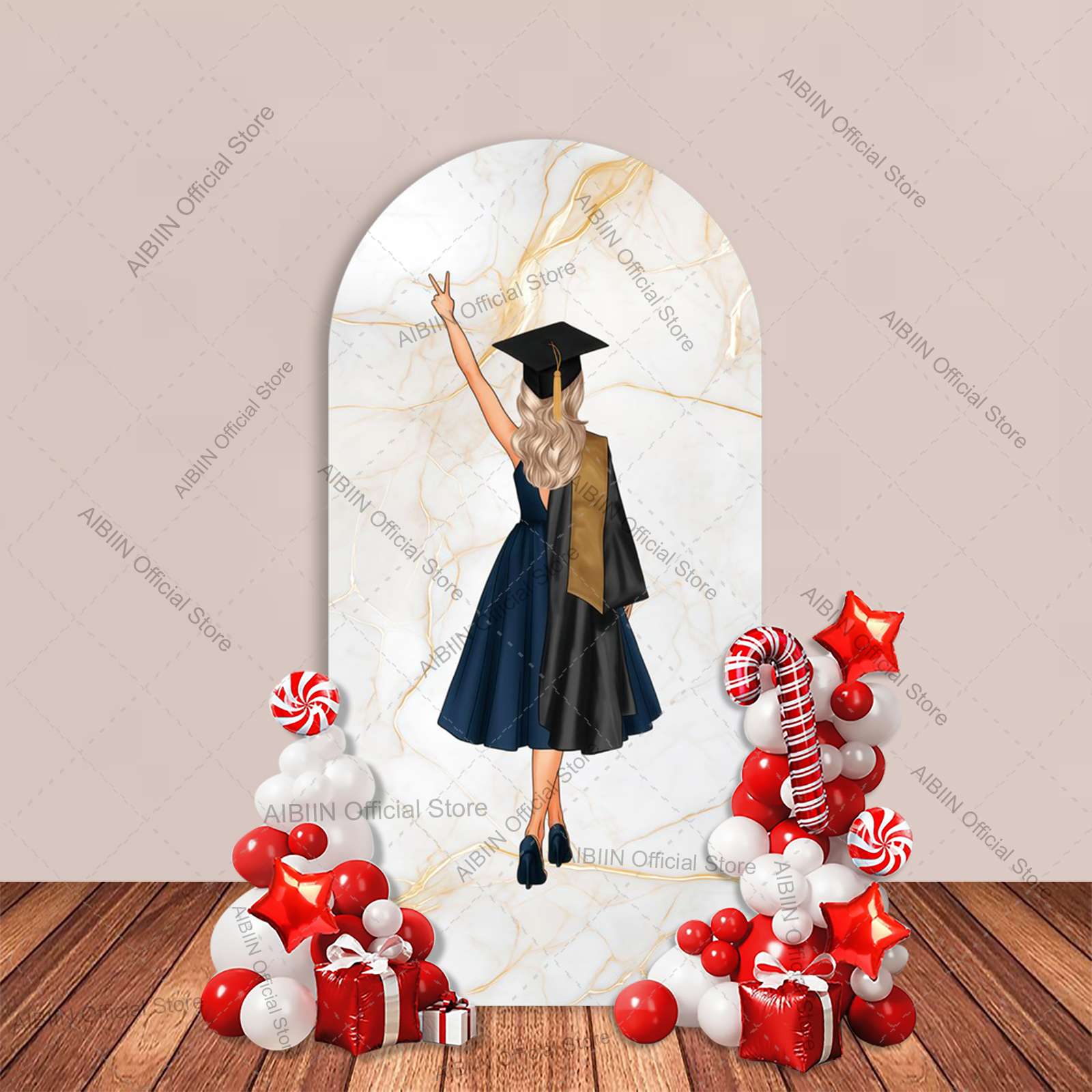 Congrats Grad Arch Backdrop Co - Vintage Collectible Marbles のレビューと価格