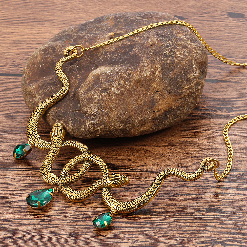 Vintage Snake Personality Neck - Vintage Necklace のレビューと価格