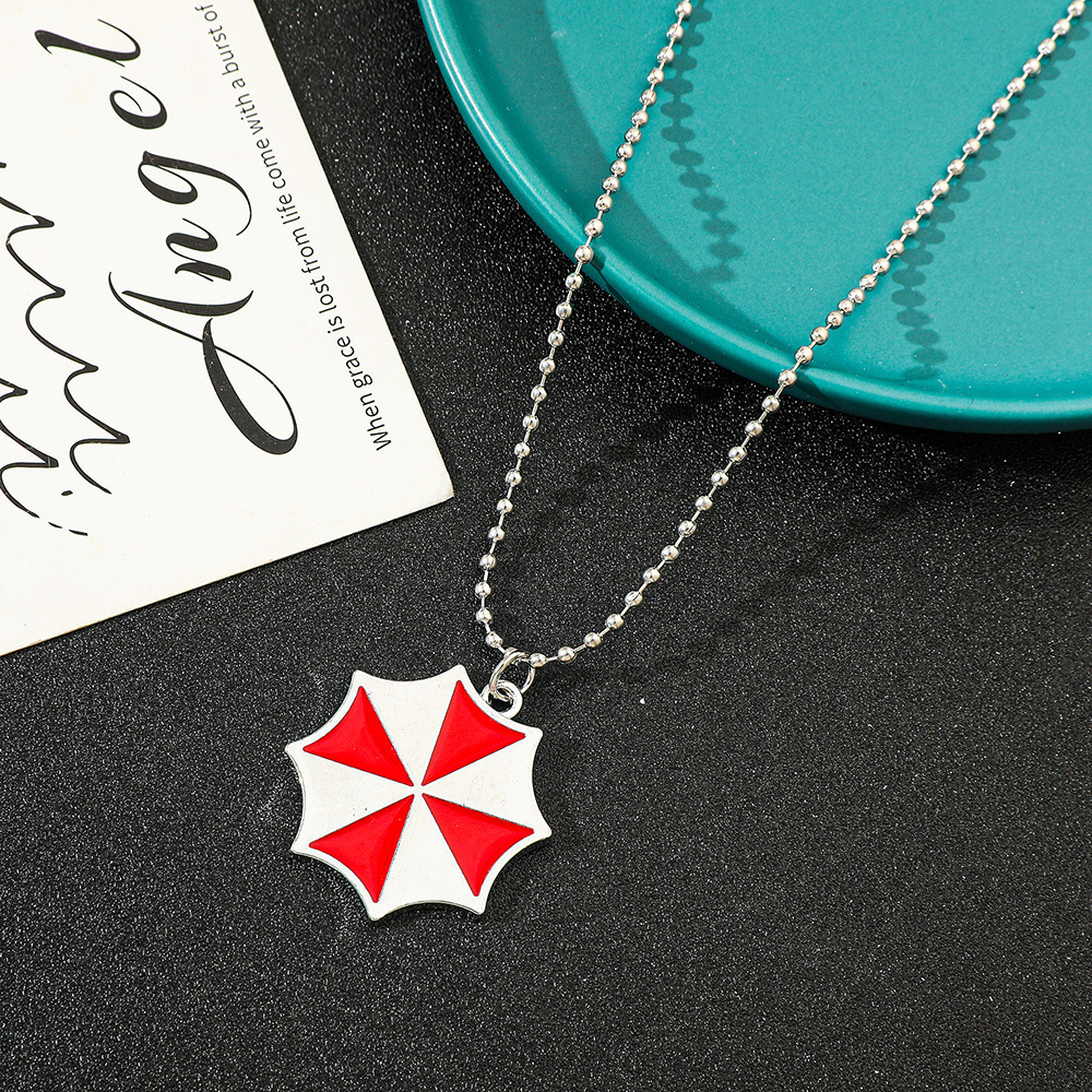 Vintage Fashion Red Umbrella P - Vintage Necklace のレビューと価格