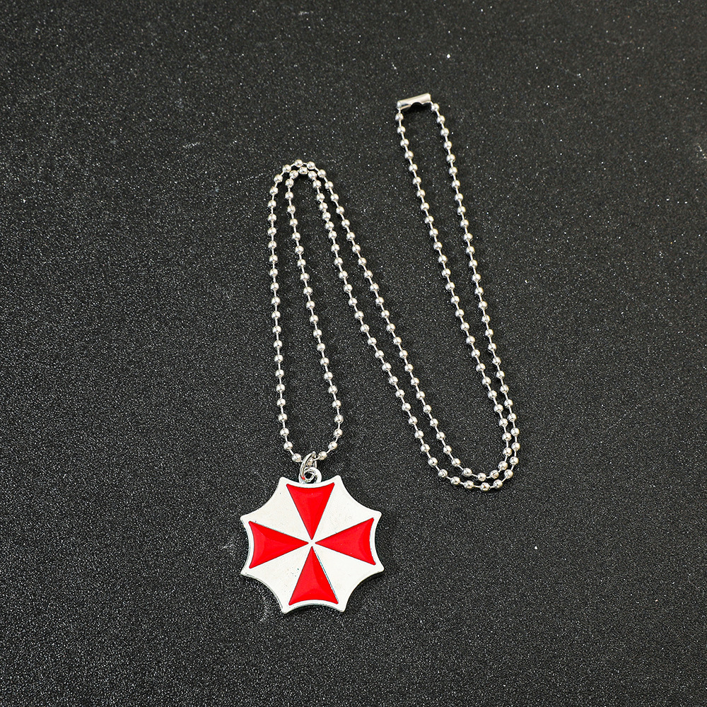 Vintage Fashion Red Umbrella P - Vintage Necklace のレビューと価格