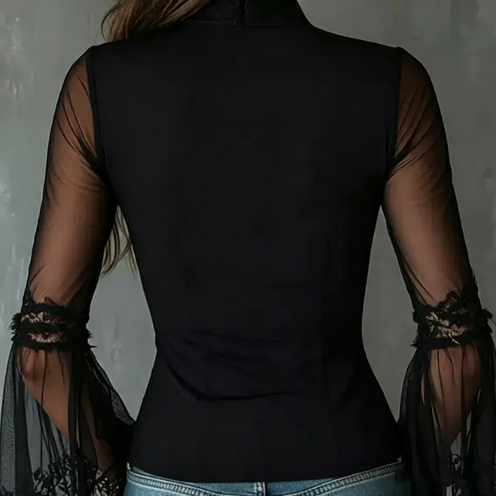 Ladies Black round Neck Long S - Vintage Necklace のレビューと価格