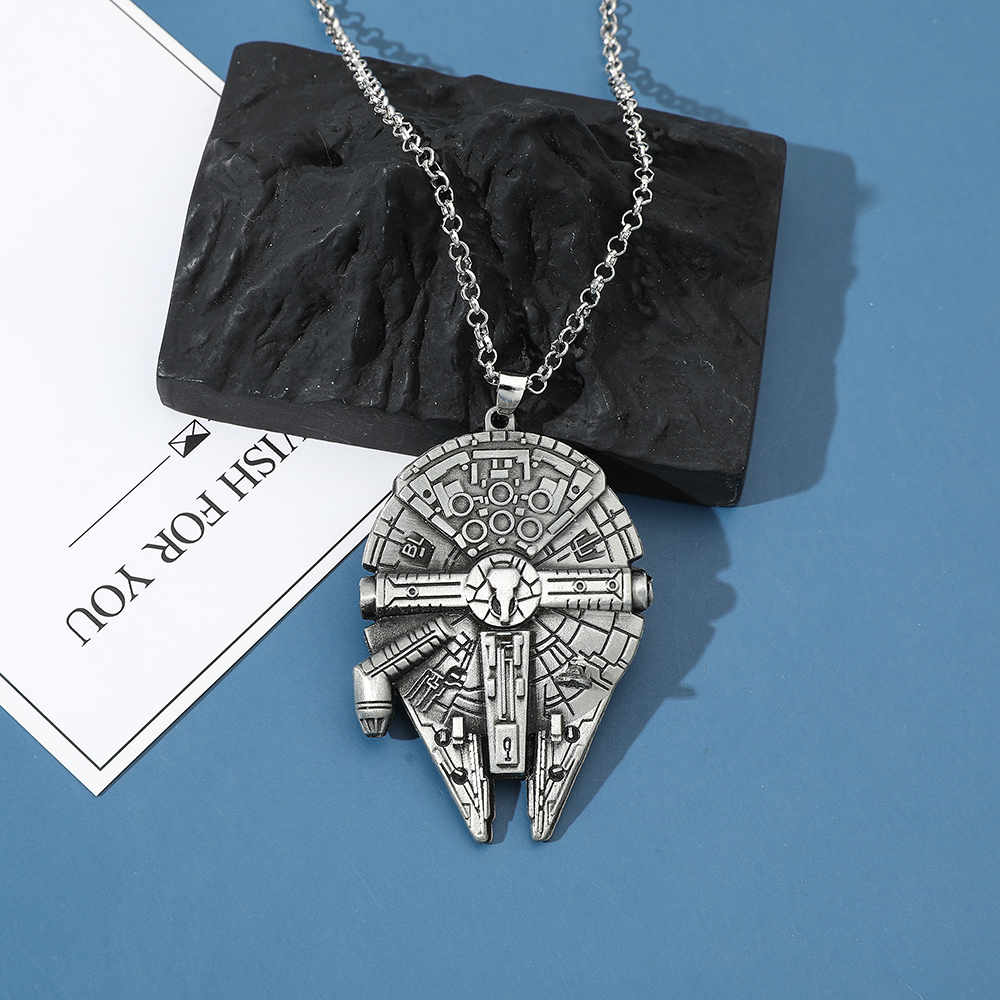 Vintage Spaceship Model Metal  - Vintage Necklace のレビューと価格