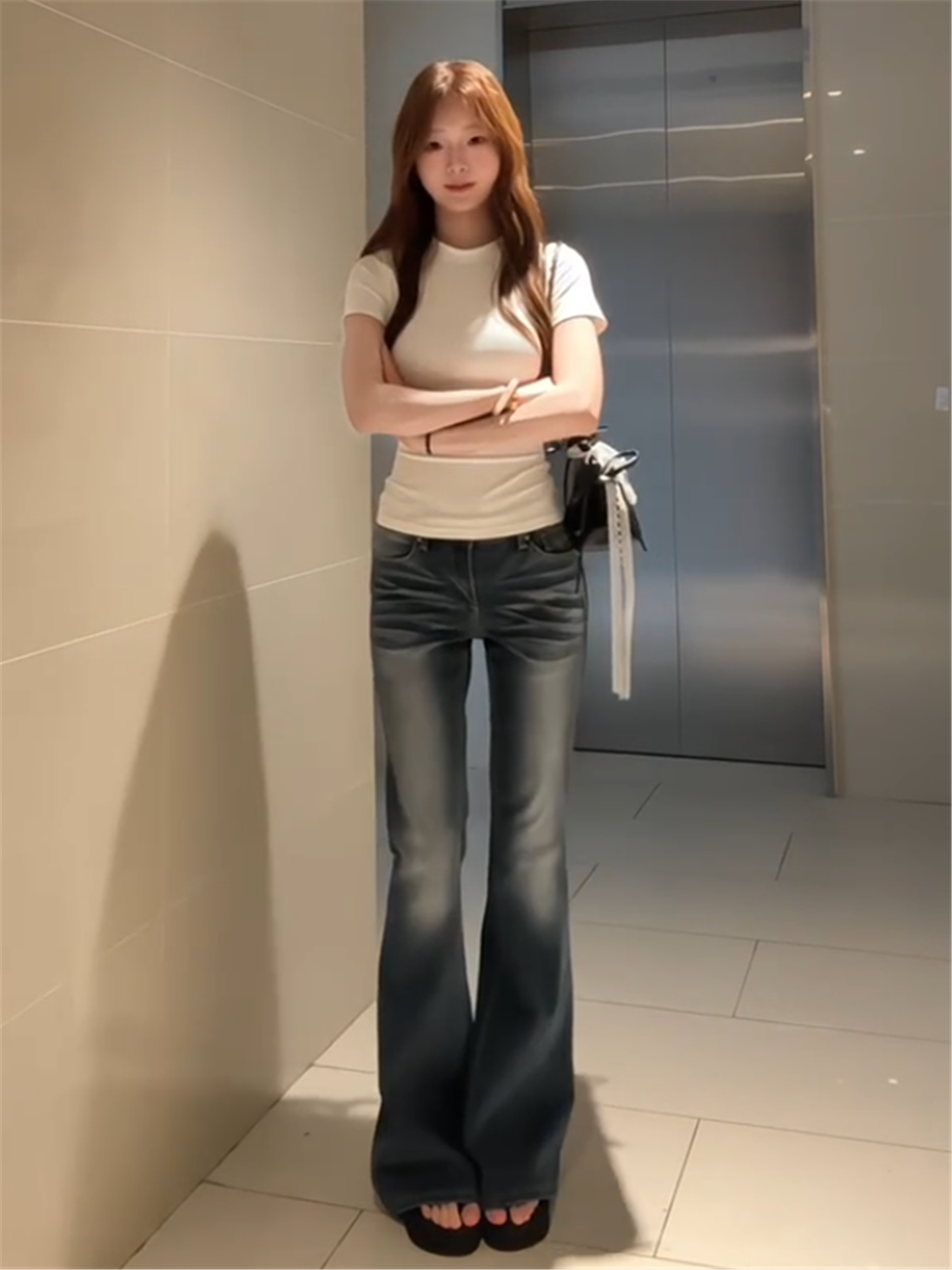 Low Waist Bell Bottom Denim Je - Vintage Collectible Bells のレビューと価格