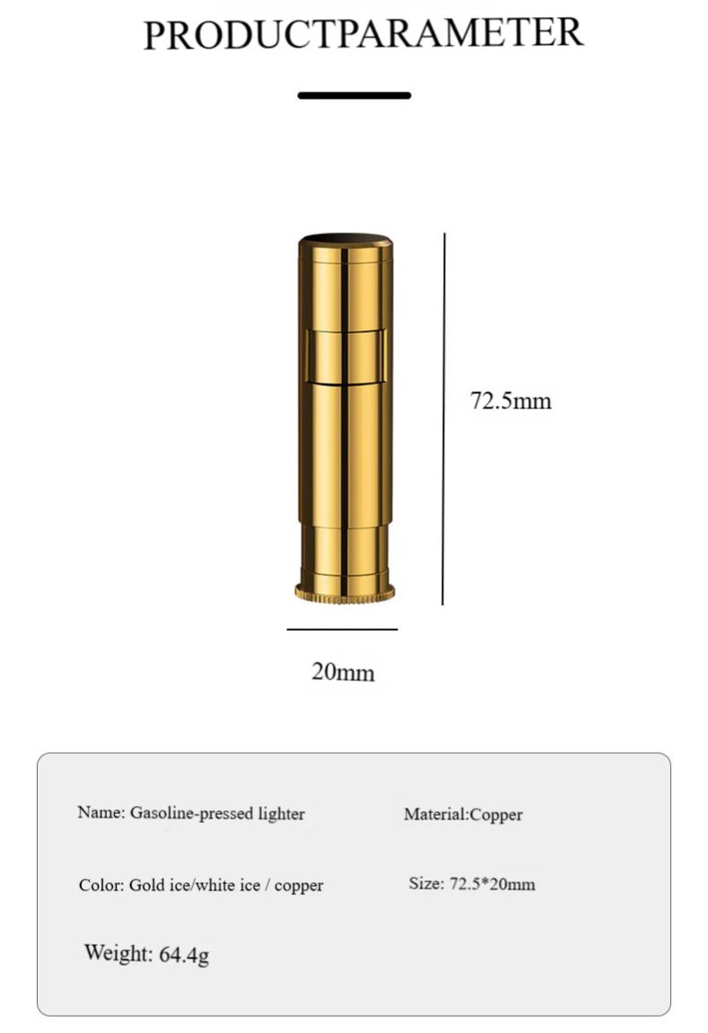 New Boutique Vintage Brass Cyl - Vintage Collectible Lighters のレビューと価格