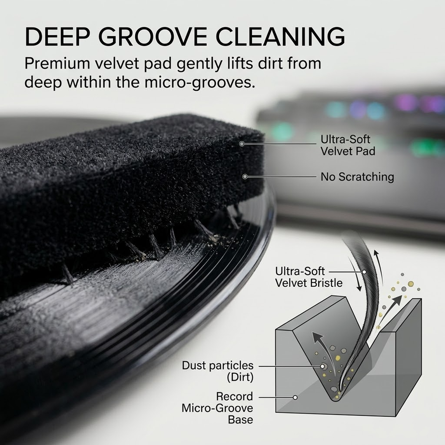 Anti-Static Vinyl Record Clean - Record Player Needle のレビューと価格