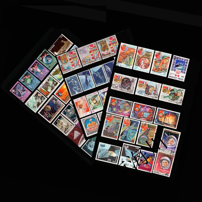 100 Different Outer Space Stam - Collectible Vintage Postage Stamps のレビューと価格