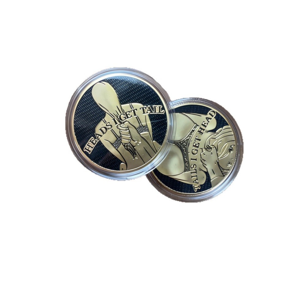 New Funny Heads and Tails Coin - Vintage And Collectible Toys のレビューと価格