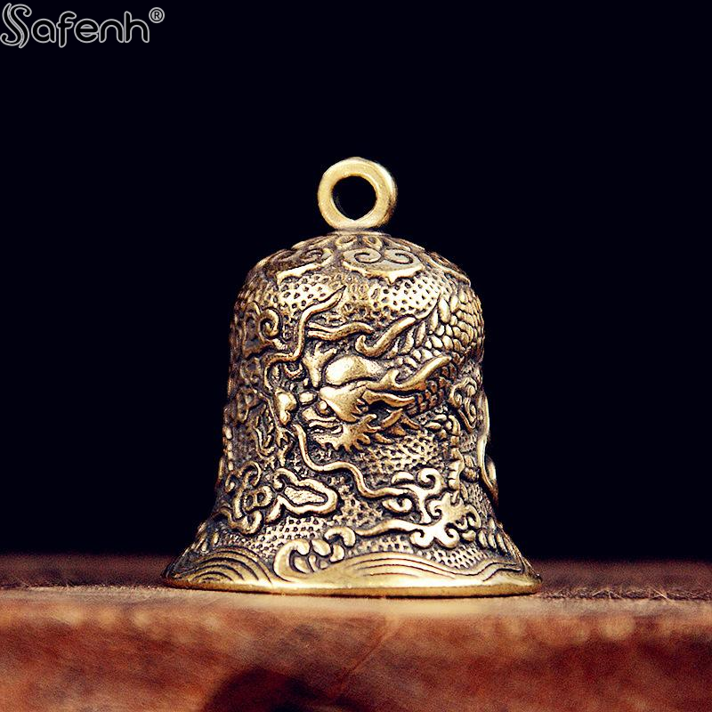 1PCS Vintage Brass Bell Carved - Vintage Collectible Bells のレビューと価格