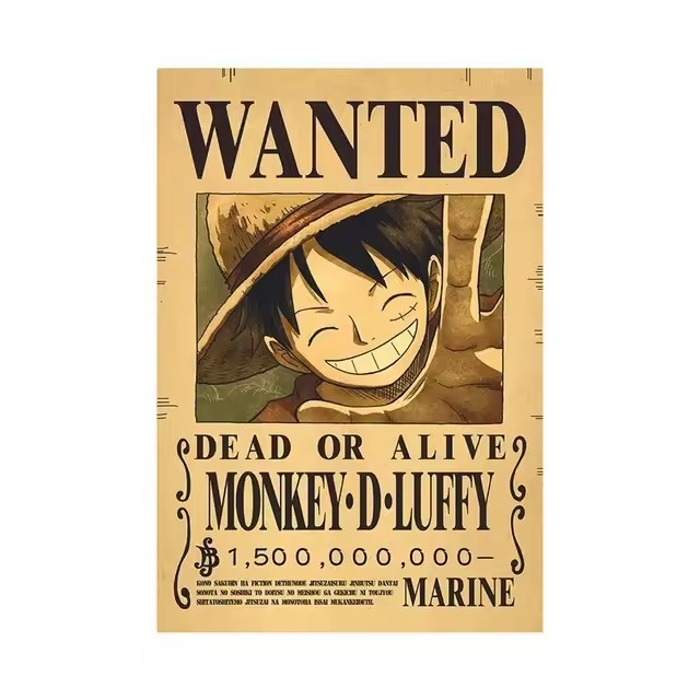 Anime One Piece Bounty Wanted  - Vintage And Collectible Toys のレビューと価格