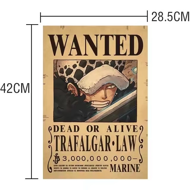 Anime One Piece Bounty Wanted  - Vintage And Collectible Toys のレビューと価格