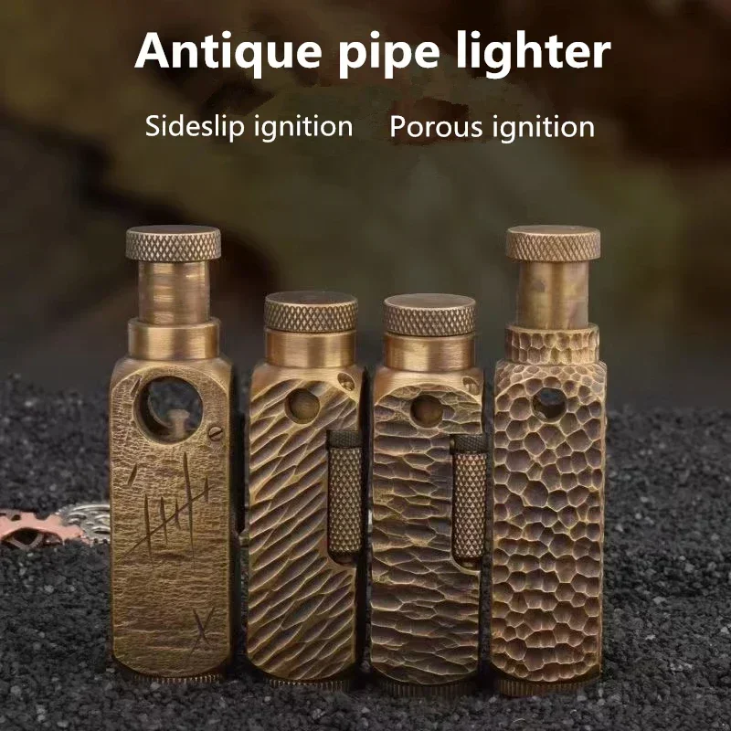 Unusual Brass Handmade Carving - Vintage Collectible Lighters のレビューと価格