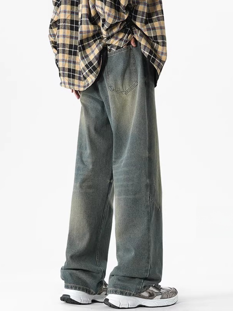 Waed Vintage Men's Jeans High  - Vintage Collectible Bells のレビューと価格