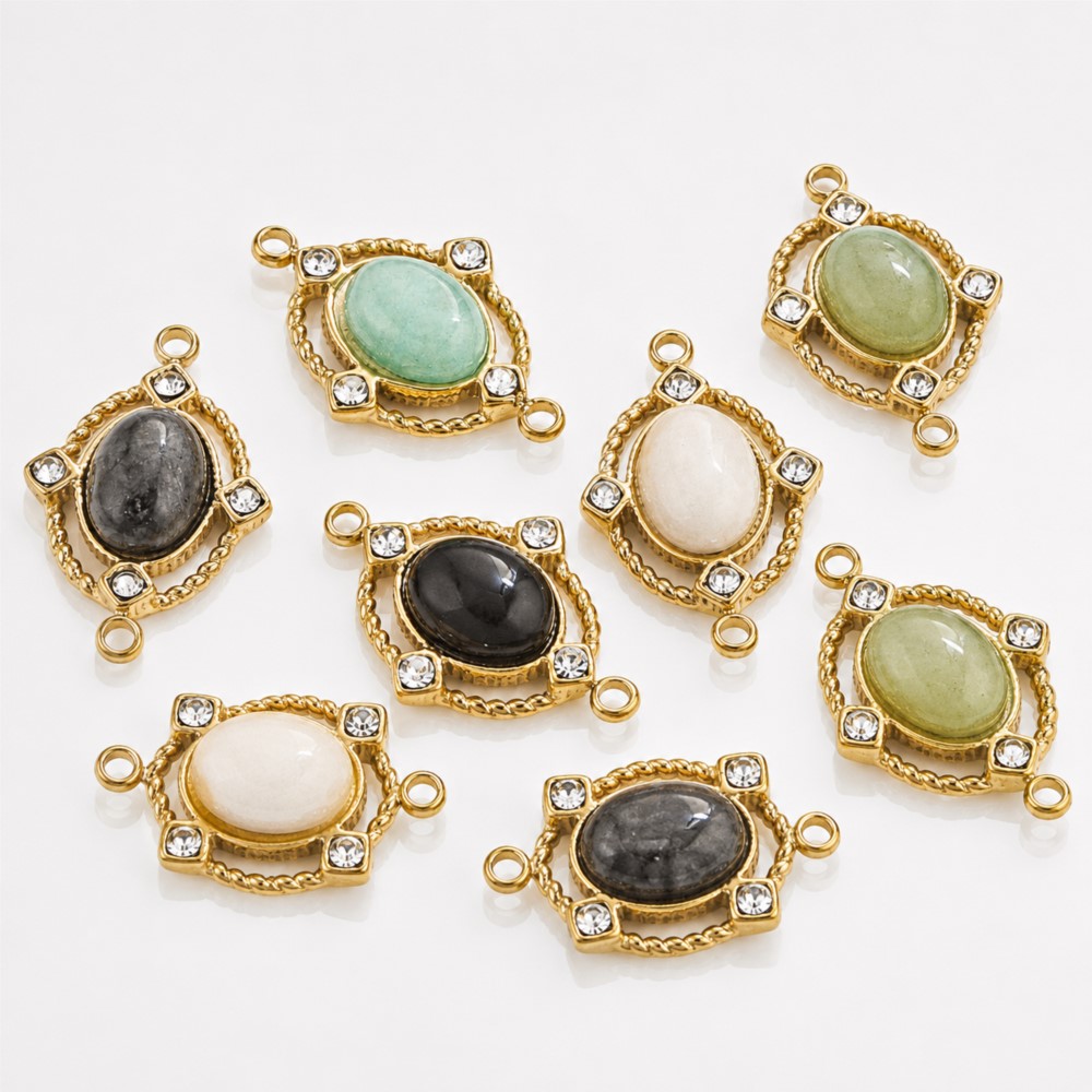 1Piece  Vintage Enamel Natural - Vintage Necklace のレビューと価格