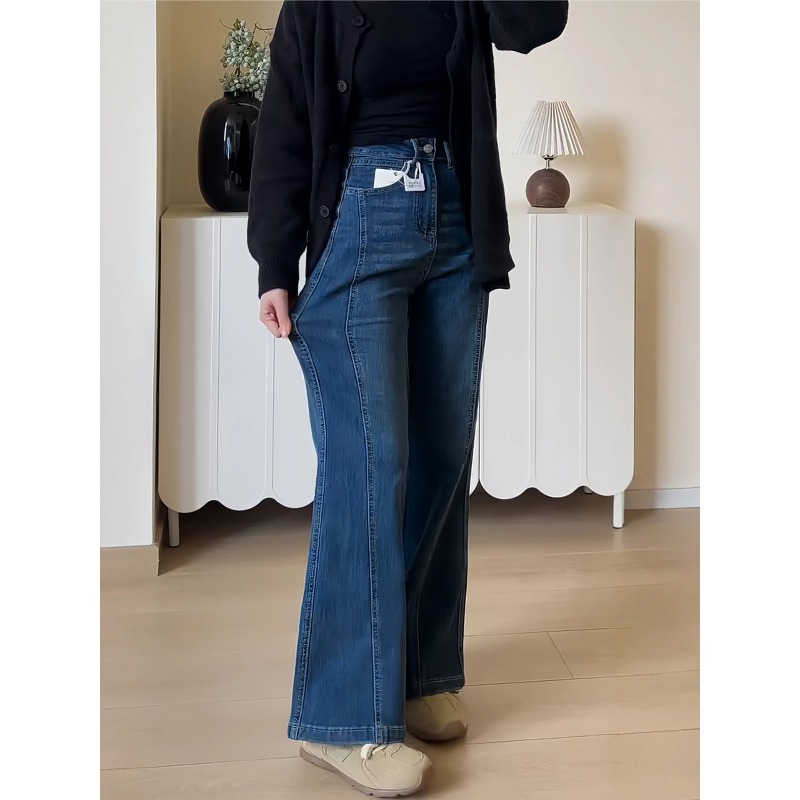 Autumn Elastic Bell Bot Jeans  - Vintage Collectible Bells のレビューと価格