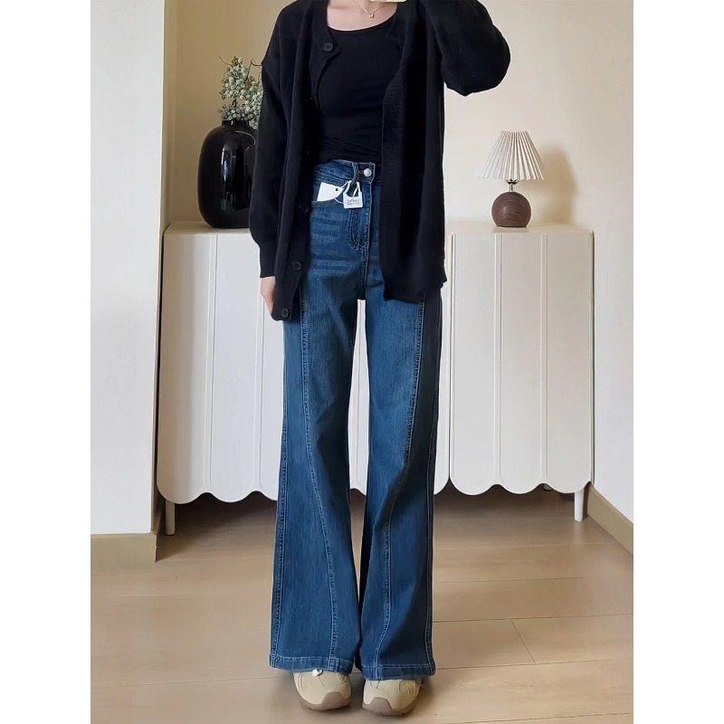 Autumn Elastic Bell Bot Jeans  - Vintage Collectible Bells のレビューと価格