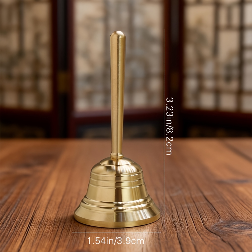 Brass Hand Crank Bell Retro De - Vintage Collectible Bells のレビューと価格