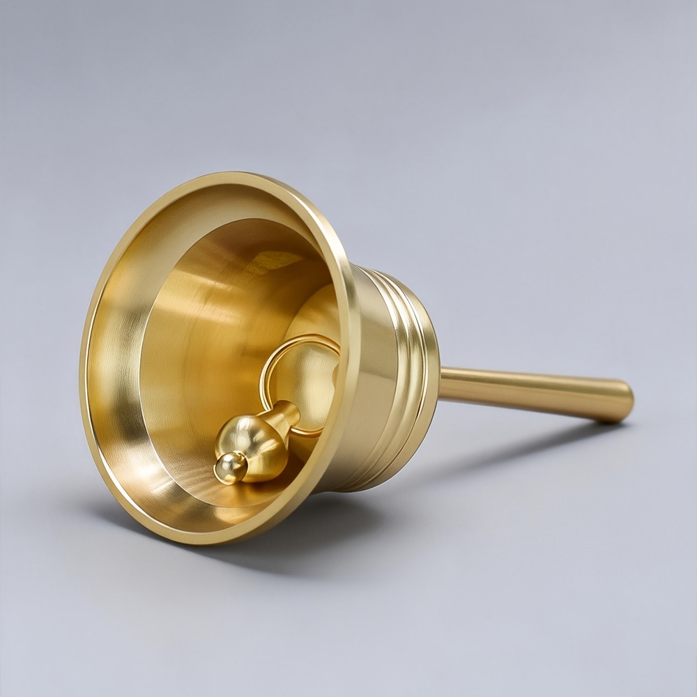 Brass Hand Crank Bell Retro De - Vintage Collectible Bells のレビューと価格