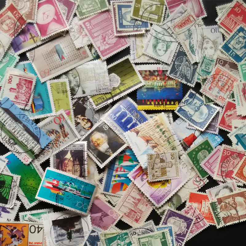 100 Different Germany Stamps R - Collectible Vintage Postage Stamps のレビューと価格