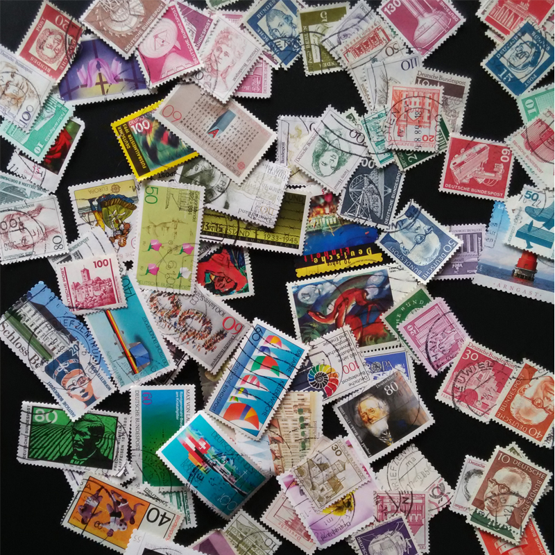 100 Different Germany Stamps R - Collectible Vintage Postage Stamps のレビューと価格
